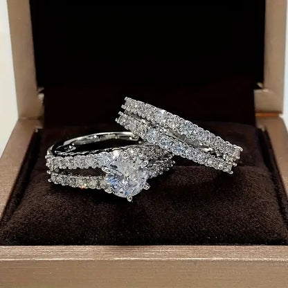 Set di anelli amore eterno | Oro