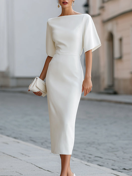 Susanna - abito bianco elegante