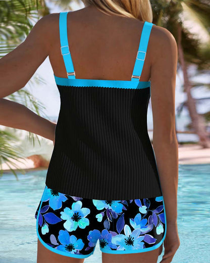 Laluna® | Set Tankini Elegante in Due Pezzi