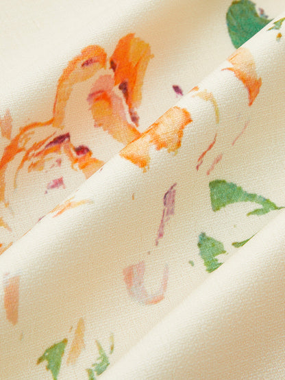 Maxi Abito con Fiori di Ciliegio