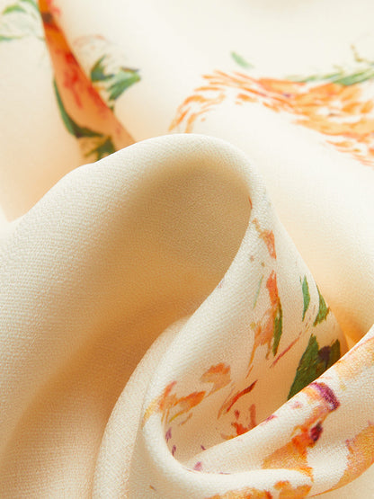 Maxi Abito con Fiori di Ciliegio