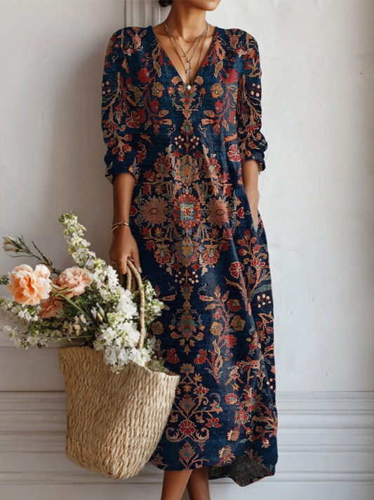Alessia™ | abito con stampa floreale