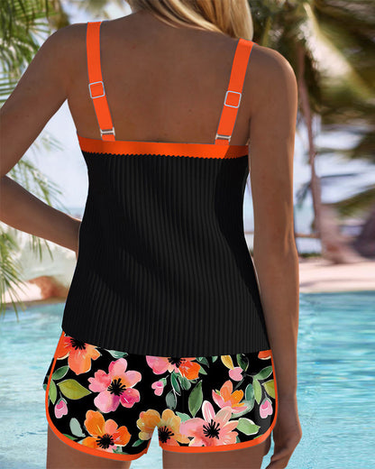 Laluna® | Set Tankini Elegante in Due Pezzi