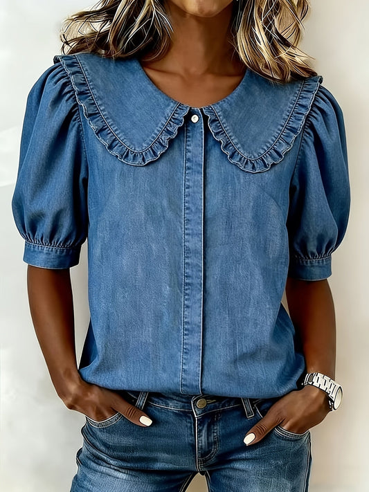 Ambra - camicetta in denim