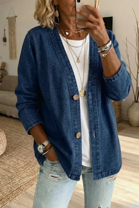 Camicetta da donna in denim
