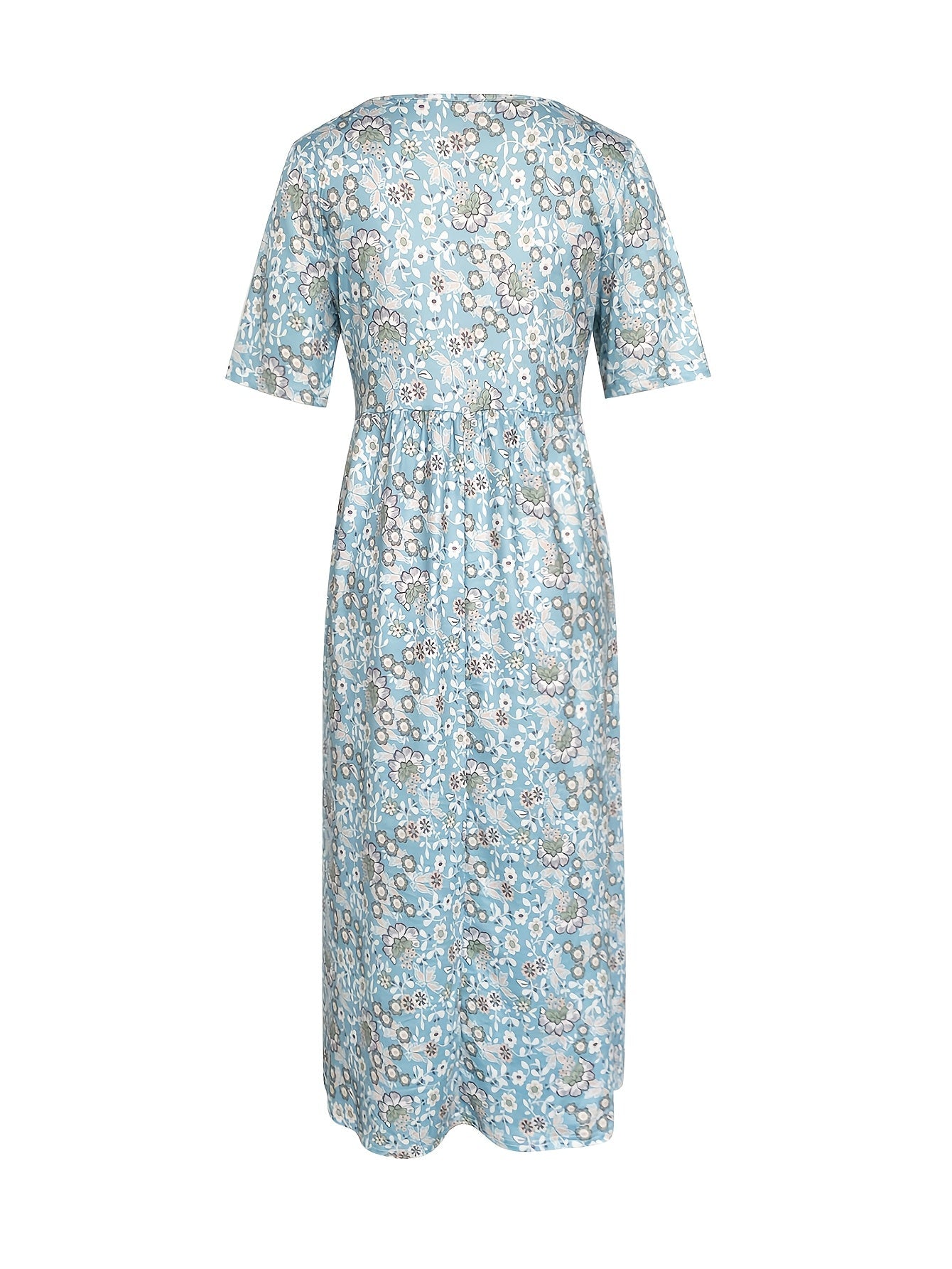 Margherita Azzurra — Abito con stampa floreale