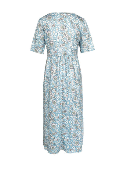 Margherita Azzurra — Abito con stampa floreale